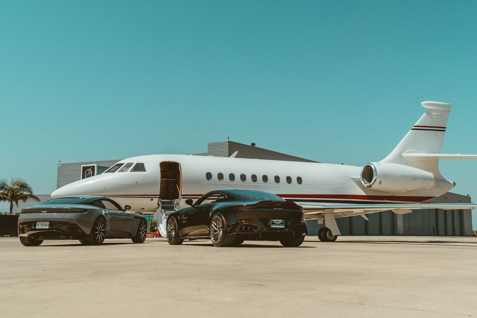 white passenger plane on airport during daytime